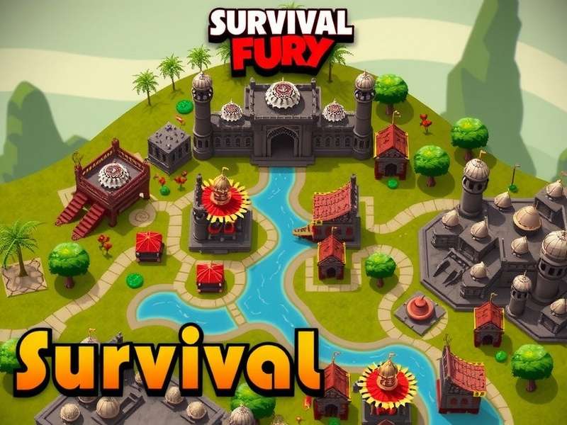 Survival Fury Indian-themed map